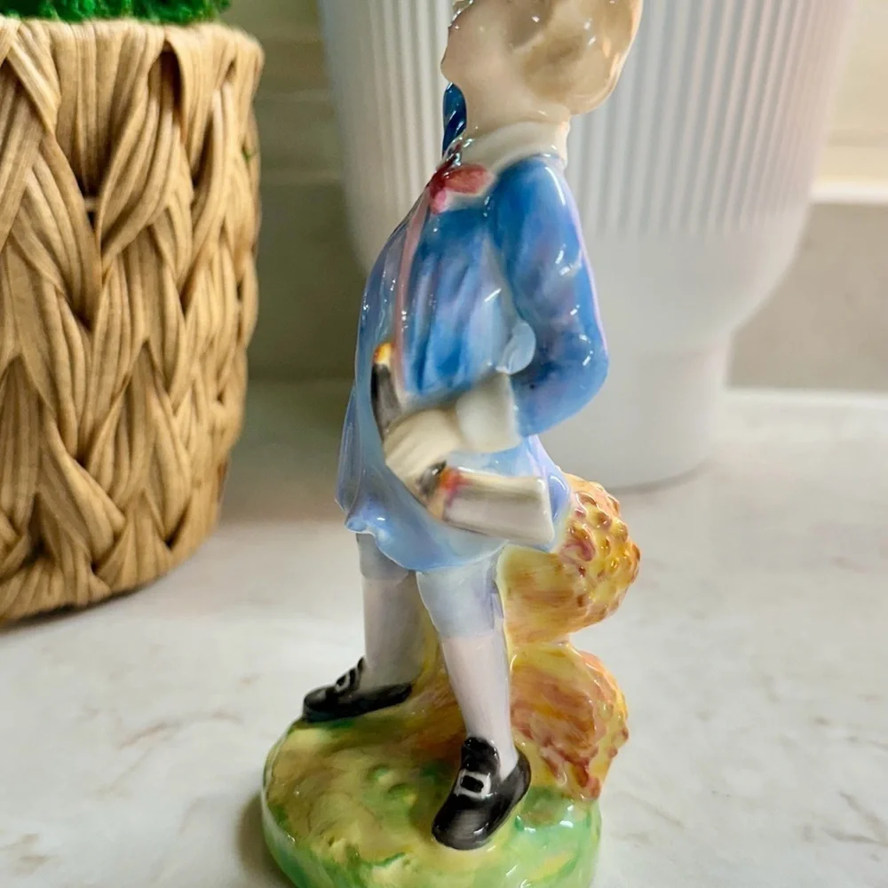 ROYAL DOULTON, HN2062, “LITTLE BOY BLUE” FIGURINE, LIMITED EDITION. 5 1/2” TALL.